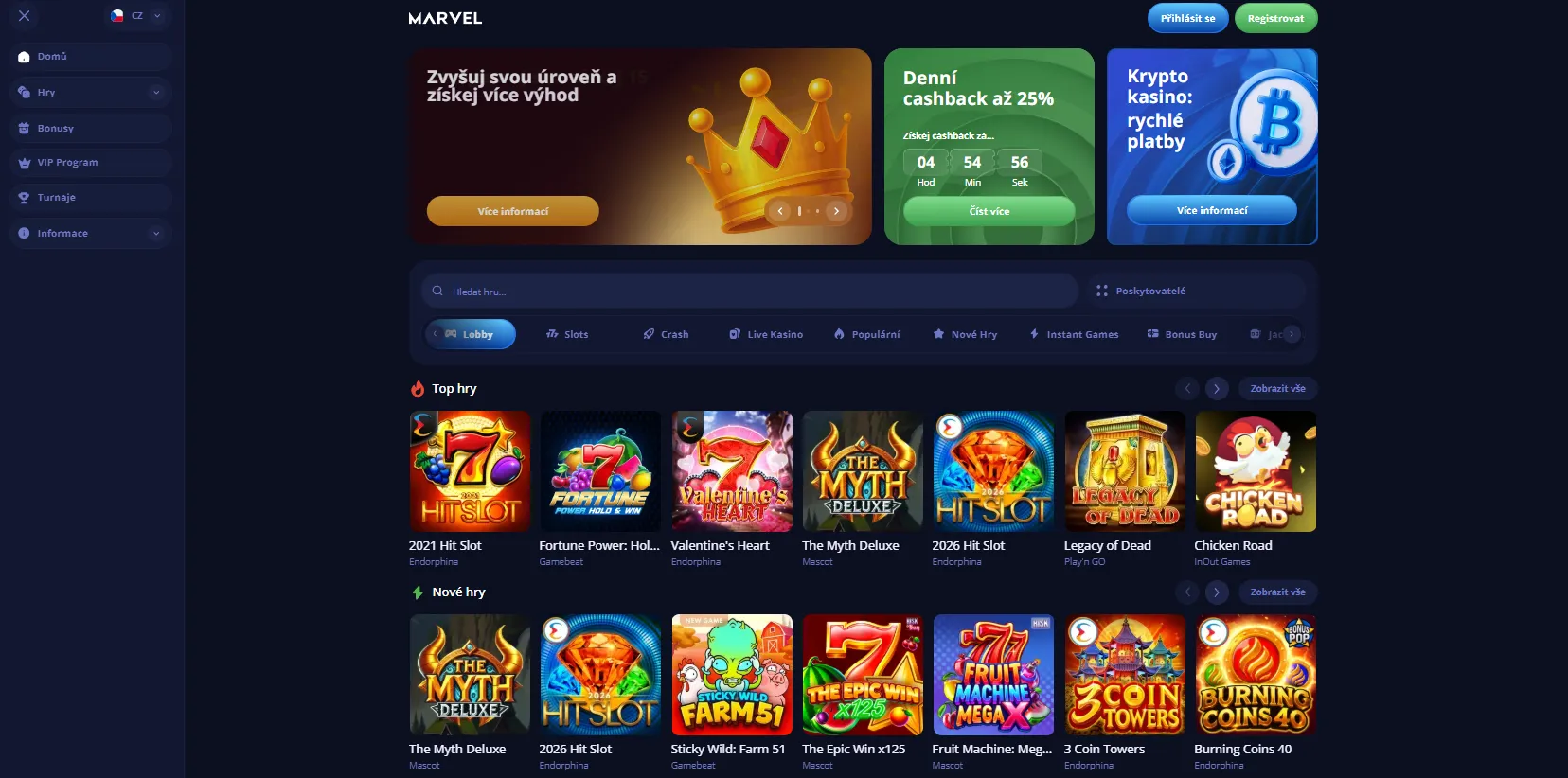 Jak funguje Marvel Casino login a registrace účtu